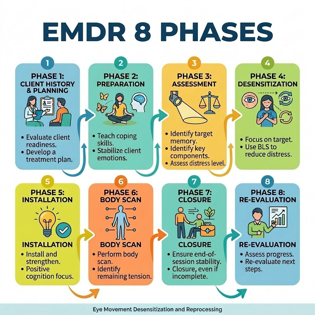Change title to EMDR 8 Phases